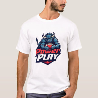 Camiseta Búfalo - Power Play Basketball