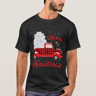 Camiseta Búfalo Red Truco Merry Christmas Toilet Pap