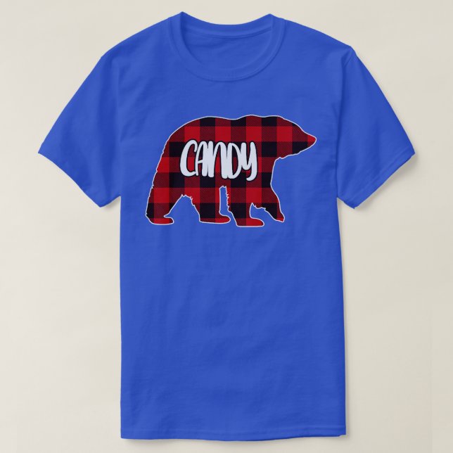 Camiseta Búfalo Rojo Personalizado de oso de vándalos para  (Diseño del anverso)