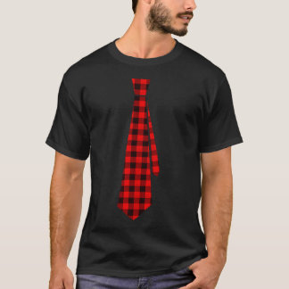 Camiseta Búfalo Rojo Tapado De Cuello Para Niños Navidades