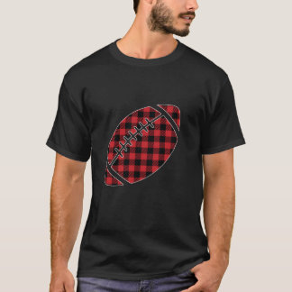 Camiseta Búfalo Rojo Y Negro Juegan A Chris Estadounidense