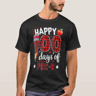 Camiseta Búfalo Tocado 100 Días De Pre K 100th Day Of Schoo