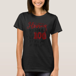 Camiseta Búfalo Tocó Feliz Día 100 del Día del Colegio por