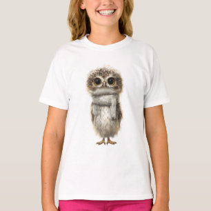 Camiseta Bufanda Acogedora Bebé Búho Niños