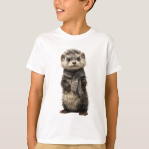 Camiseta Bufanda Acogedora Hurón Niños