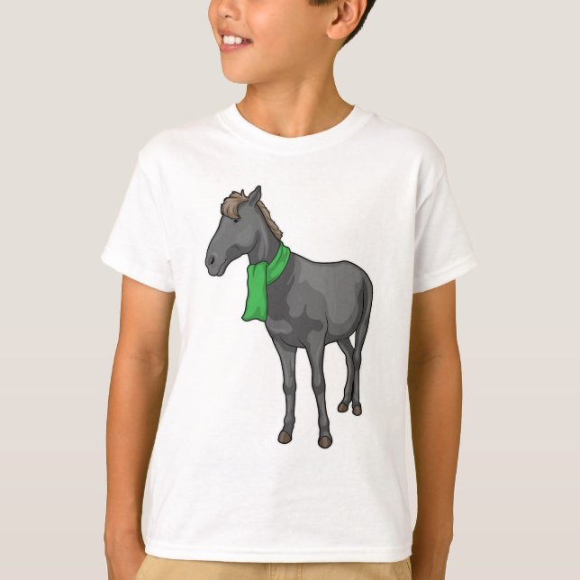 Camiseta Bufanda de caballo (Anverso)