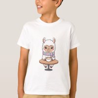 Bufanda de Chibi Alpaca Latte para Niños