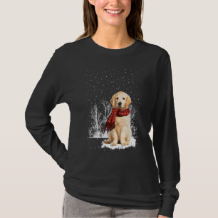 Camiseta Bufanda de invierno de Golden Retriever  Perros Ár