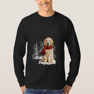 Camiseta Bufanda de invierno de Golden Retriever Perros Ár