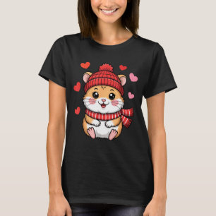 Camiseta Bufanda Gorro de Corazones de San Valentín de Háms