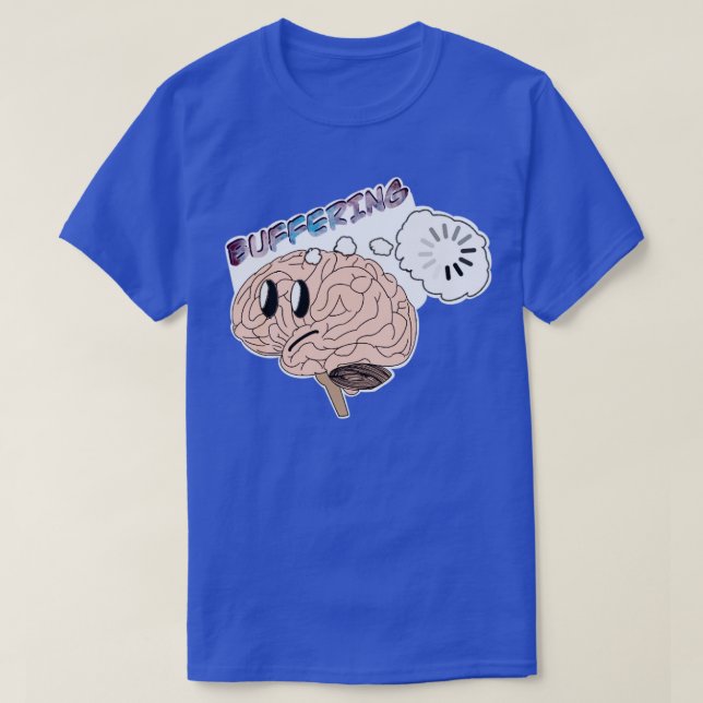 Camiseta Búferes de cerebro (Diseño del anverso)
