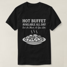 Bufet Caliente Disponible Todo el Día Humor Adulto