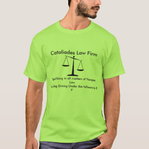 Camiseta Bufete de abogados de Cataliades