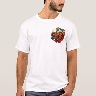 Camiseta Buff Bald Eagle Fuerza Patriótica y Libertad