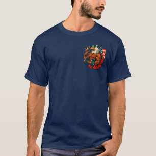 Camiseta Buff Bald Eagle   Fuerza Patriótica y Libertad