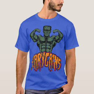 Camiseta Buff Frankenstein Scary gana Halloween Gym Workou