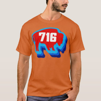 Camiseta Buffalo 716 Buf retro vintage de New York WNY