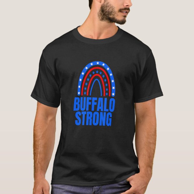 Camiseta Buffalo Apoyo a la Fuerza Comunitaria en Nueva Yor (Anverso)