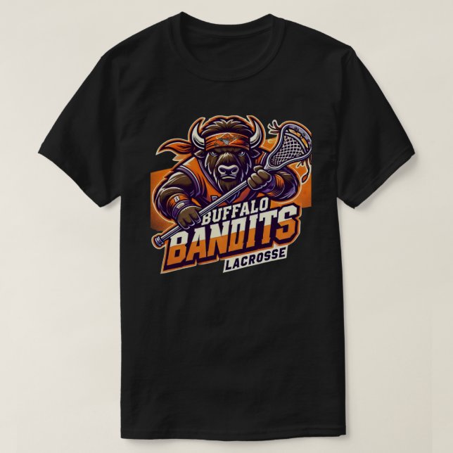 Camiseta Buffalo Bandits Lacrosse (Diseño del anverso)
