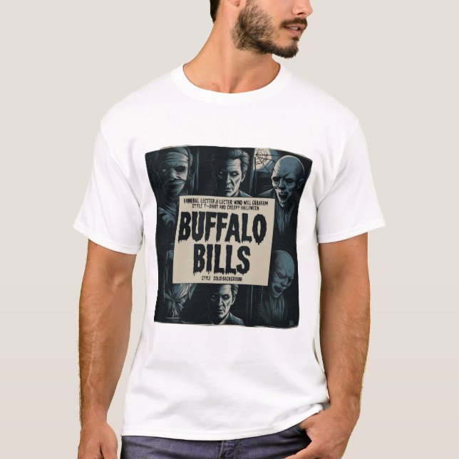 Camiseta buffalo bills halloween (Anverso)