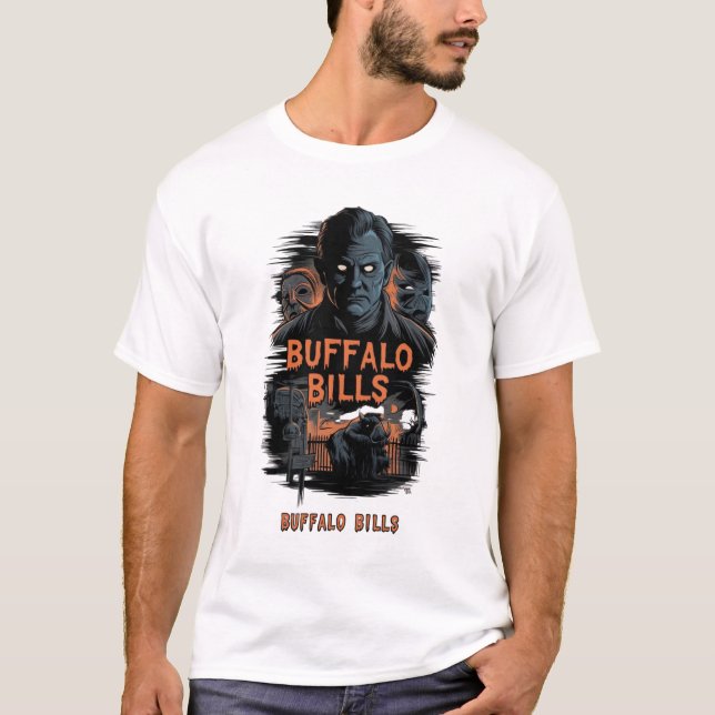 Camiseta buffalo bills halloween (Anverso)