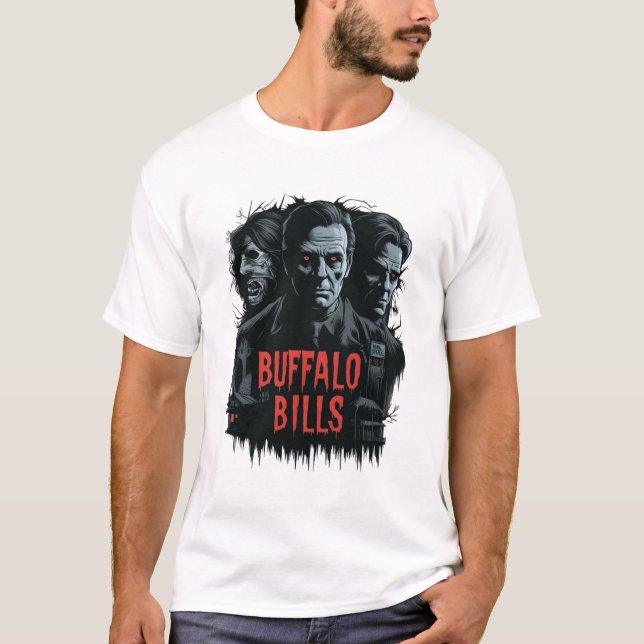 Camiseta buffalo bills halloween (Anverso)