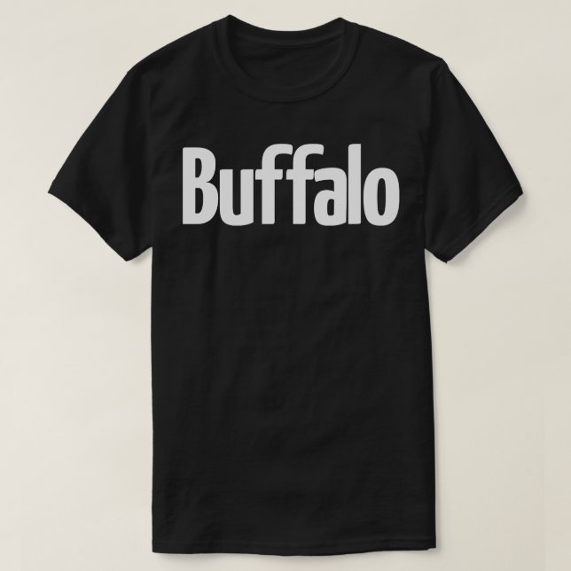 Camiseta Buffalo Nueva York me crió 2 (Diseño del anverso)