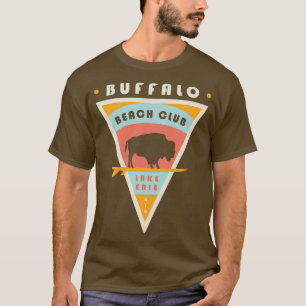 Camiseta Buffalo NY Beach Club Lake Erie USA Surfing