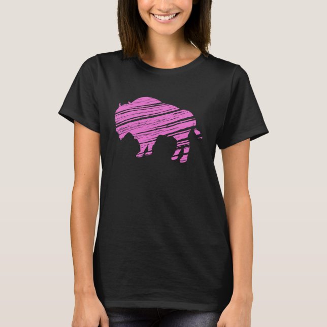 Camiseta Buffalo Ny Chalk para mujeres 716 hombres de Nueva (Anverso)