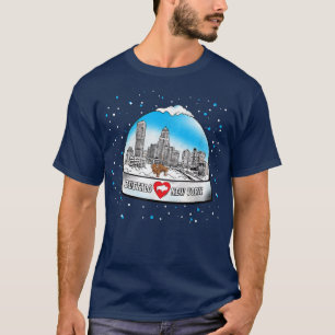 Camiseta BUFFALO NY snow globe 716 New York love BFLO winte