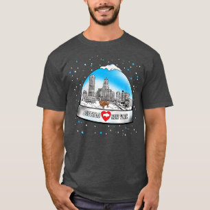 Camiseta BUFFALO NY snow globe 716 New York love BFLO winte