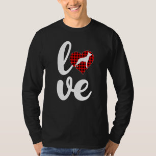 Camiseta Buffalo Tocado Amor Funny Perro Malinois Valentine