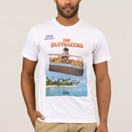 Camiseta "Buffaneers" para Rick Ewell South Pacific