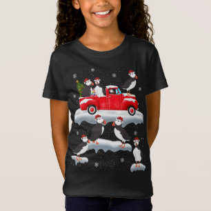 Camiseta Buffin conduciendo Árbol de Navidad Camión Rojo Af