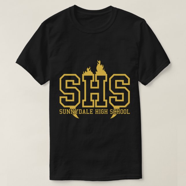 Camiseta Buffy del registro de la escuela secundaria Slayer (Diseño del anverso)