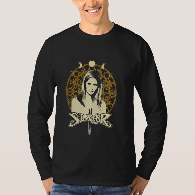 Camiseta Buffy La Capa De Vampiro Buffy Celestial Slayer Bi (Anverso)