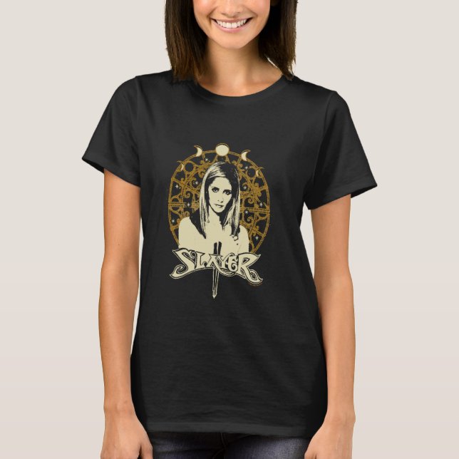 Camiseta Buffy La Capa De Vampiro Buffy Celestial Slayer Bi (Anverso)