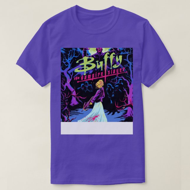 Camiseta Buffy la capa de vampiros (Diseño del anverso)