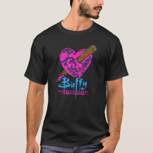 Camiseta Buffy la capa de vampiros colorido y apretado cora