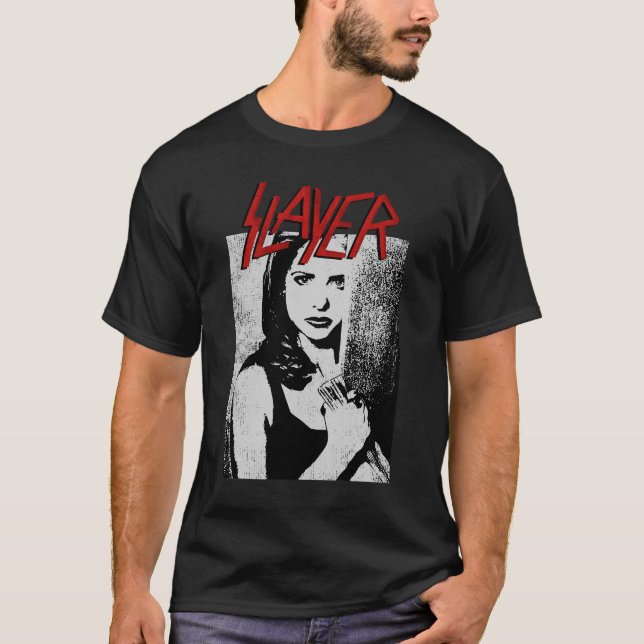 Camiseta Buffy la cazavampiros Sarah Michelle Gellar (Anverso)