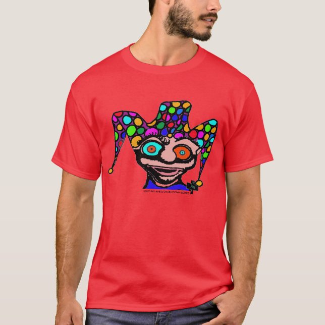 Camiseta Bufón psicodélico (Anverso)