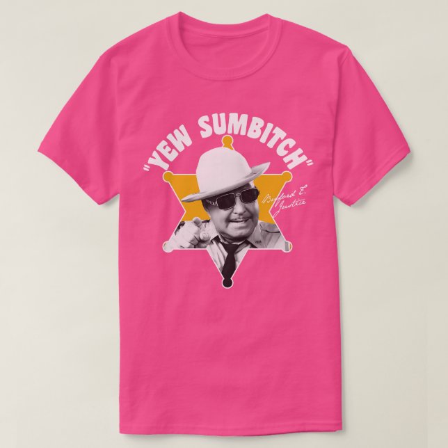 Camiseta Buford T Justice (Diseño del anverso)