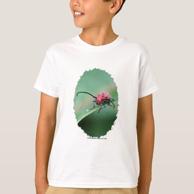 Camiseta Bug Con Attitude Naturaleza Foto Jóvenes Sweshirt (Anverso)