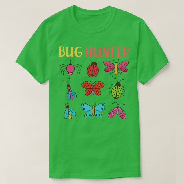 Camiseta Bug Hunter 1 (Diseño del anverso)