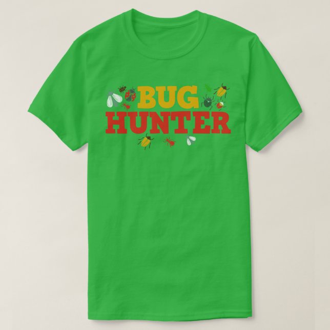 Camiseta Bug Hunter 1 (Diseño del anverso)