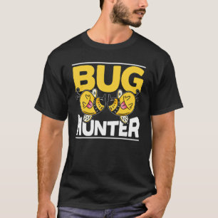 Camiseta Bug Hunter Entomology Insect Captura Ladybug Butt