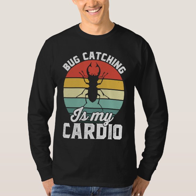 Camiseta Bug  Insect Science  Bug Catching is my Cardio  16 (Anverso)