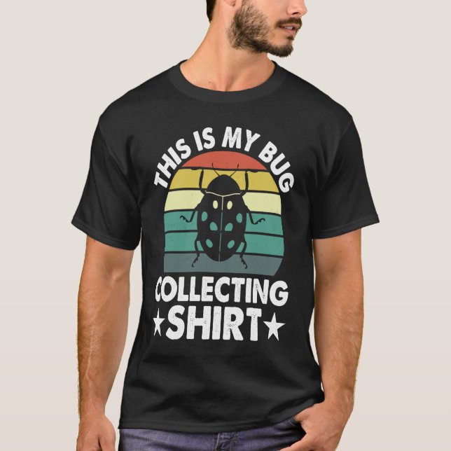 Camiseta Bug  Insect Science This is My Bug Collecting Outf (Anverso)