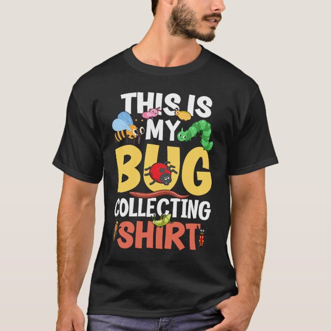 Camiseta Bug  Insect Science This is My Bug Collecting Outf (Anverso)