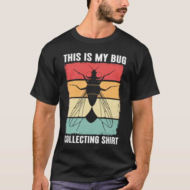 Camiseta Bug  Insect Science This is My Bug Collecting Outf (Anverso)